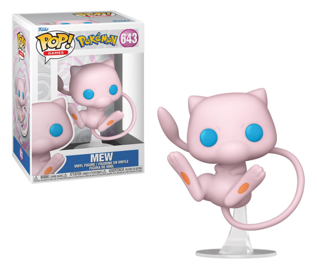 Funko POP Games: Pokemon - Mew - 1280453 - zdjęcie